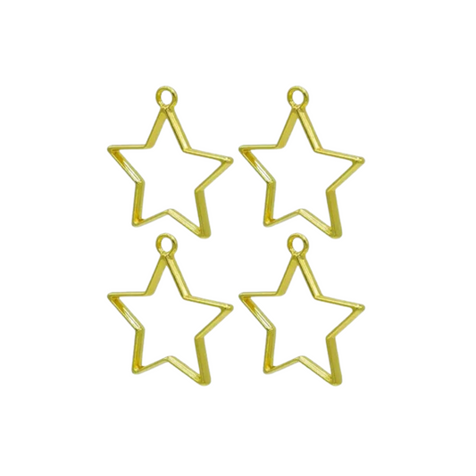 Star Pendant - Set of 4